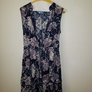 Simply Vera blue & lilac floral dress.